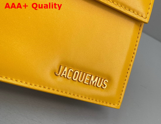 Jacquemus Le Grand Chiquito Yellow Leather Replica