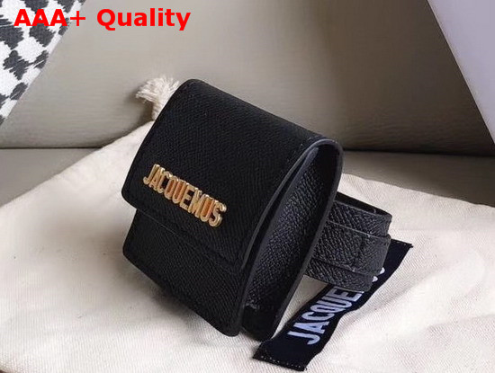 Jacquemus Le Sac Bracelet Bag in Black Replica