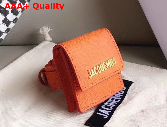 Jacquemus Le Sac Bracelet Bag in Orange Replica