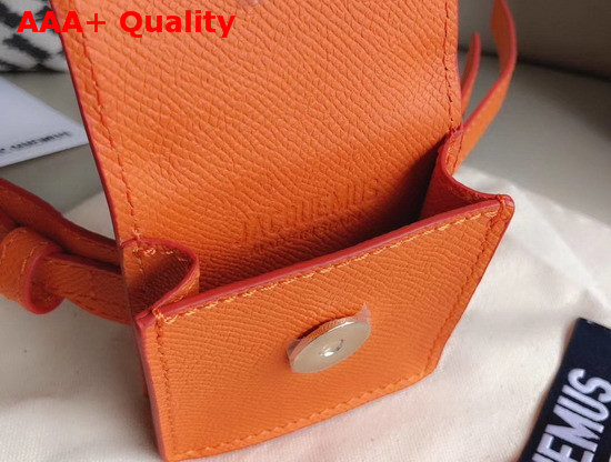 Jacquemus Le Sac Bracelet Bag in Orange Replica