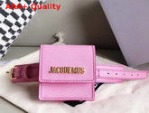Jacquemus Le Sac Bracelet Bag in Pink Replica