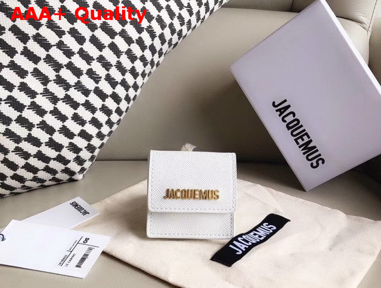 Jacquemus Le Sac Bracelet Bag in White Replica