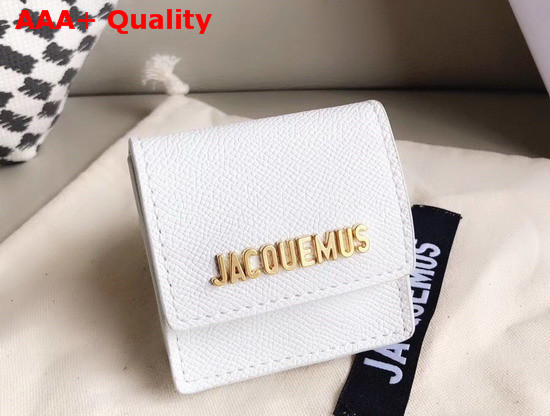 Jacquemus Le Sac Bracelet Bag in White Replica