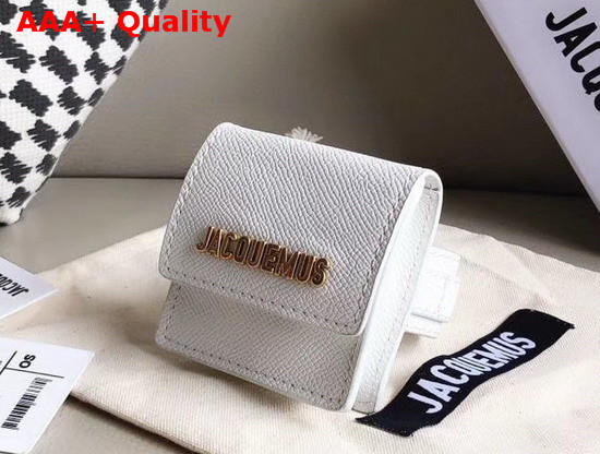 Jacquemus Le Sac Bracelet Bag in White Replica