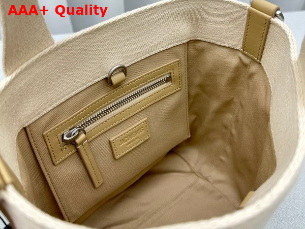 Jacquemus Le Seau Gros Grain Utility Bucket Bag in Light Greige Replica