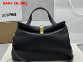 Jacquemus Le Valerie Bag in Black Leather Replica
