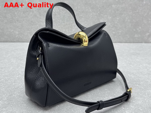 Jacquemus Le Valerie Bag in Black Leather Replica