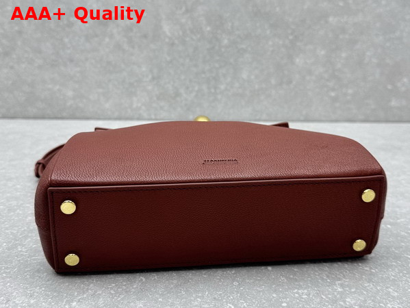 Jacquemus Le Valerie Bag in Brown Leather Replica