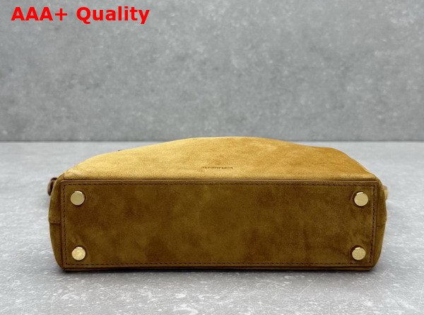 Jacquemus Le Valerie Bag in Brown Suede Leather Replica