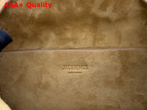 Jacquemus Le Valerie Bag in Brown Suede Leather Replica
