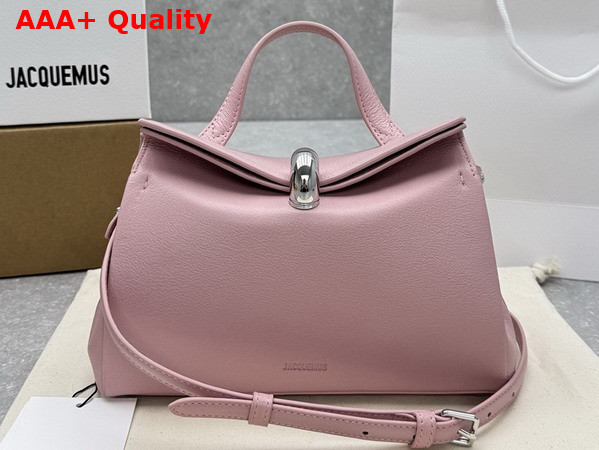 Jacquemus Le Valerie Bag in Pink Leather Replica