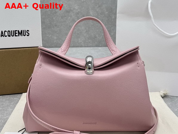Jacquemus Le Valerie Bag in Pink Leather Replica