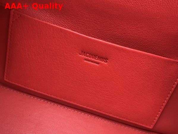 Jacquemus Le Valerie Bag in Red Leather Replica