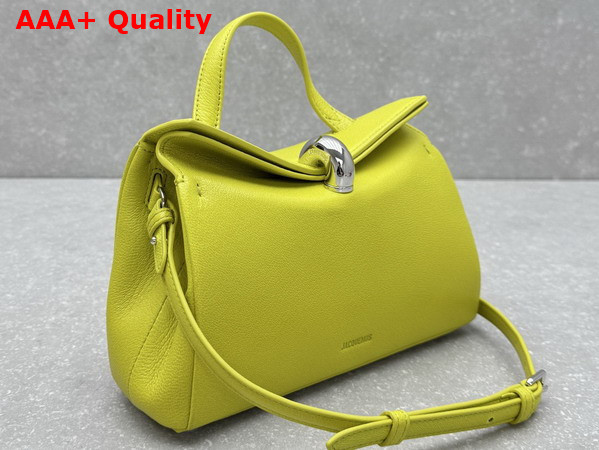 Jacquemus Le Valerie Bag in Yellow Leather Replica