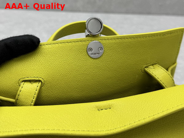 Jacquemus Le Valerie Bag in Yellow Leather Replica