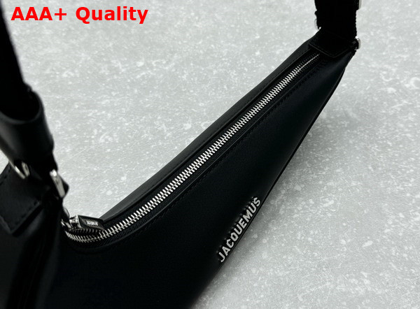 Jacquemus The Swoosh Jacquemus Nike Bag in Black Cowskin Replica