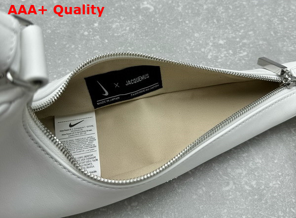 Jacquemus The Swoosh Jacquemus Nike Bag in White Cowskin Replica