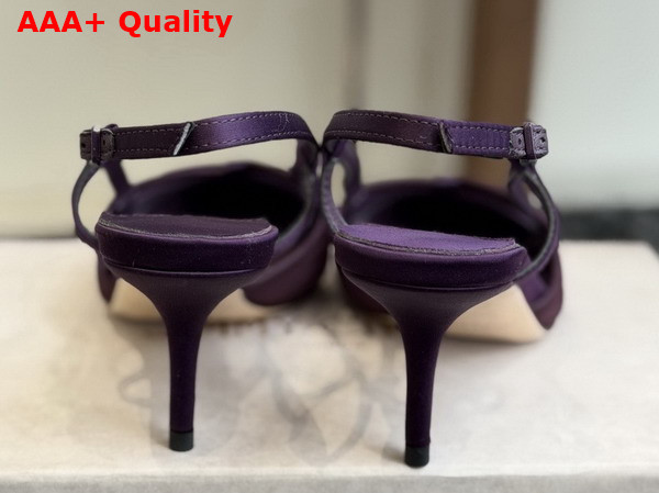 Jimmy Choo Afia Mesh Sling Back 65 Winter Bloom Satin and Ruched Tulle Pumps Replica