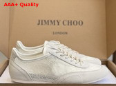 Jimmy Choo Sunny F Latte Leather Mix and Jimmy Choo Lace Low Top Trainers Replica