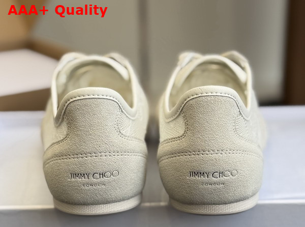 Jimmy Choo Sunny F Latte Leather Mix and Jimmy Choo Lace Low Top Trainers Replica