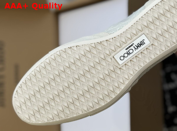 Jimmy Choo Sunny F Latte Leather Mix and Jimmy Choo Lace Low Top Trainers Replica