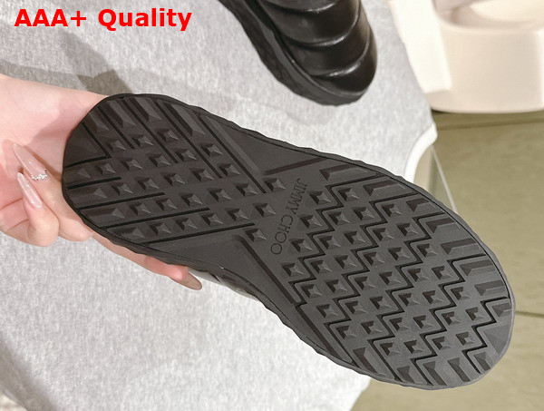 Jimmy Choo Xan Black Nappa Leather Boots Replica