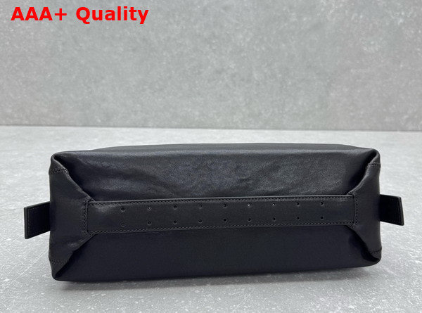 Lemaire Belted Baguette Bag Women BR490 Dark Chocolate LL0108 Paper Lux Leather Replica