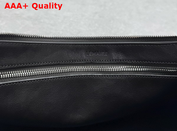 Lemaire Belted Baguette Bag Women BR490 Dark Chocolate LL0108 Paper Lux Leather Replica