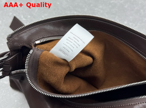 Lemaire Belted Baguette Bag Women GR102 Mink LL0108 Paper Lux Leather Replica