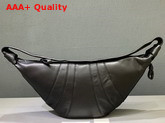 Lemaire Black Large Croissant Bag Replica