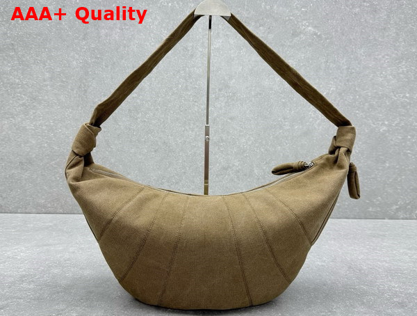 Lemaire Croissant Bag Sisal Heavy Cotton Canvas Replica
