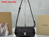 Lemaire Small Gear Bag Dark Eggplant Glossy Vegetable Leather Replica