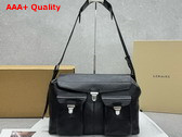 Lemaire Week End Gear Bag Espresso Glossy Vegetable Leather Replica