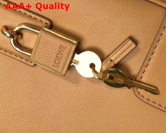 Loewe Amazona 19 Square Bag in Warm Desert Nappa Calfskin Replica