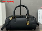 Loewe Amazona 23 Cropped Bag in Black Nappa Calfskin Replica