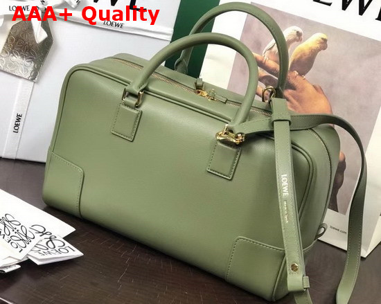 Loewe Amazona 28 Bag in Avocado Green Nappa Calfskin Replica