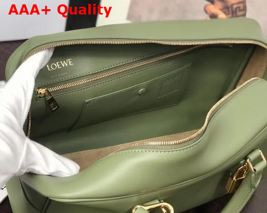 Loewe Amazona 28 Bag in Avocado Green Nappa Calfskin Replica