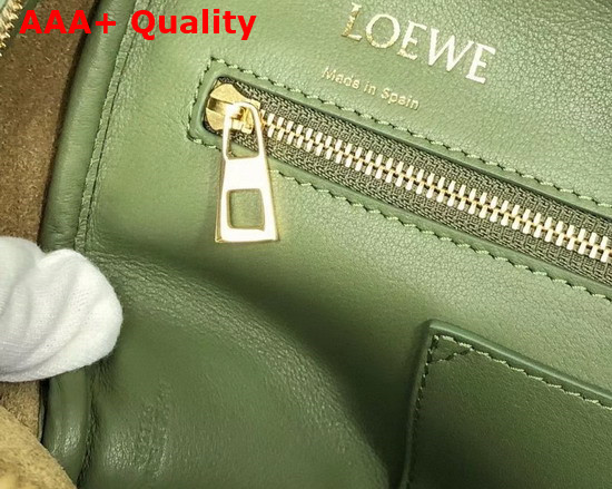 Loewe Amazona 28 Bag in Avocado Green Nappa Calfskin Replica