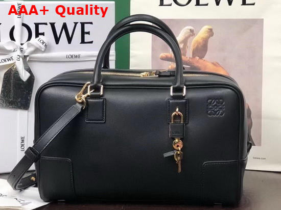 Loewe Amazona 28 Bag in Black Nappa Calfskin Replica