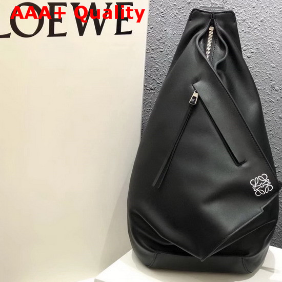 Loewe Anton Backpack Black Classic Calf Leather Replica