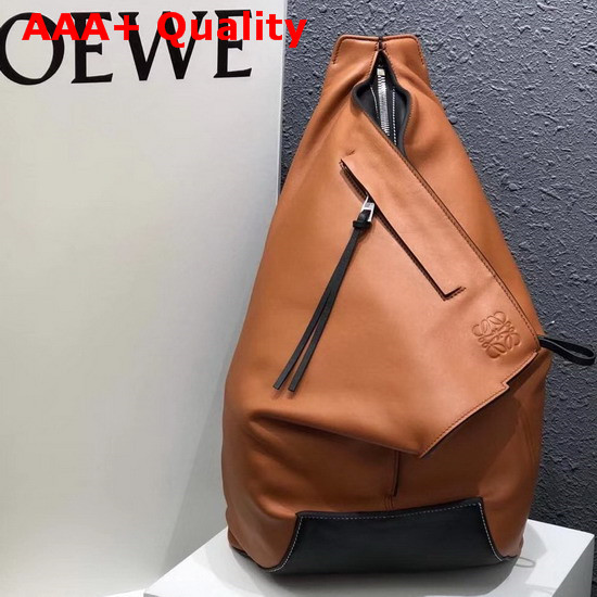 Loewe Anton Backpack Tan Classic Calf Leather Replica