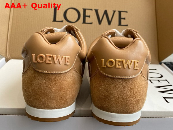Loewe Ballet Runner 20 in Soft Calfskin Cinnamon Replica