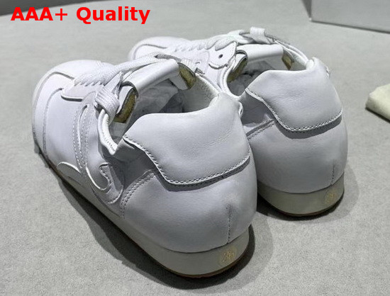 Loewe Ballet Runner in Soft White Lamb Replica