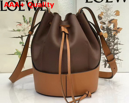 Loewe Balloon Small Bag Hazelnut Tan Nappa Calf Leather Replica