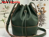 Loewe Balloon Small Bag Vintage Khaki Nappa Calf Leather Replica
