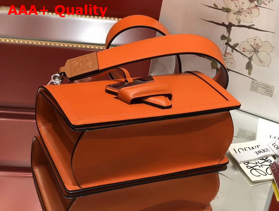 Loewe Barcelona Bag Orange Boxcalf Replica