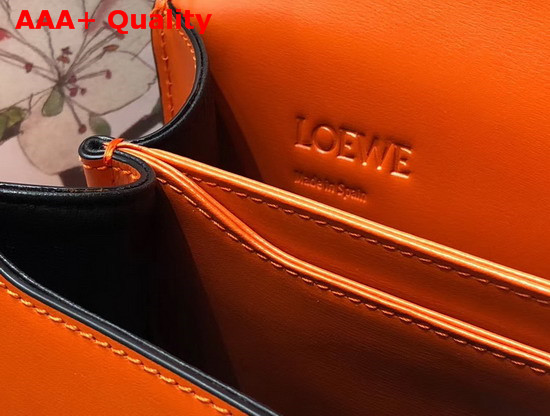 Loewe Barcelona Bag Orange Boxcalf Replica