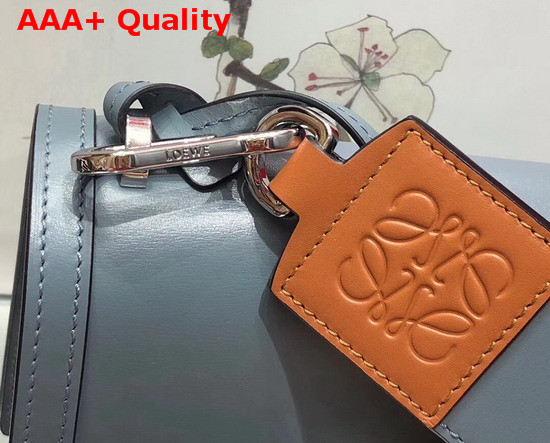 Loewe Barcelona Bag in Light Blue Boxcalf Replica