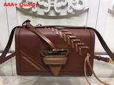 Loewe Barcelona Laced Large Bag Tan Calfskin Replica