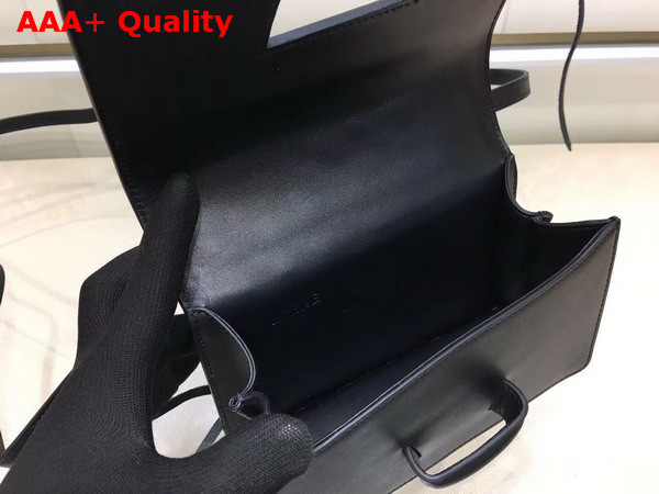 Loewe Barcelona Laced Small Bag Black Calfskin Replica